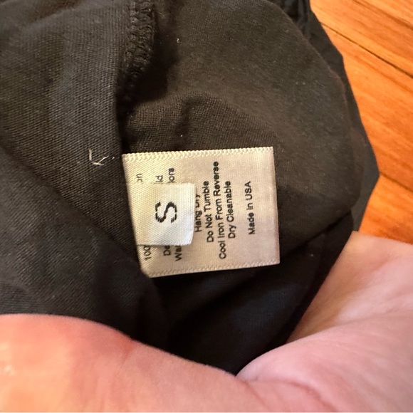 St. Roche echo padded shoulder tee black small cotton - Picture 6 of 8